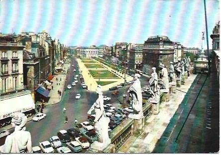 POSTAL A4729: Vista general de Burdeos