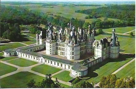 POSTAL A4753: Castillo de Chambord
