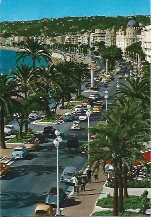 POSTAL A4784: Vista aerea Promenade de Niza