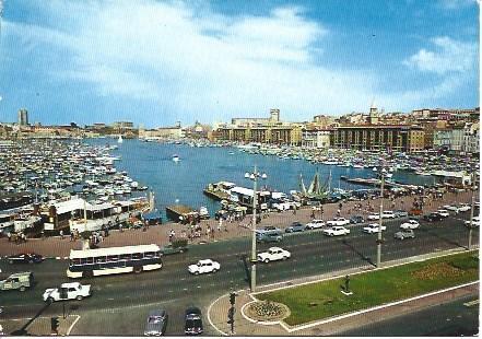 POSTAL A4777: Puerto de Marsella