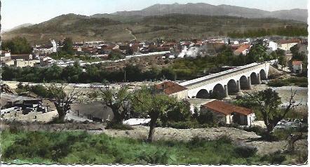 POSTAL A4757: Vista general de Estagel