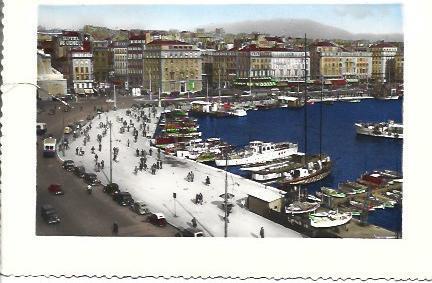 POSTAL A4771: Quai des Belges en Marsella