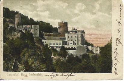 POSTAL A4455: Castillo de Curanstall Burg