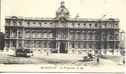 POSTAL A4652: Prefactura de Marsella