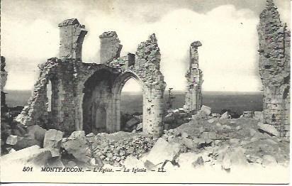 POSTAL A4663: Iglesia de Montfaucon