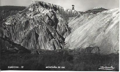 POSTAL A4665: Montaña de Sal de Cardona, Barcelona