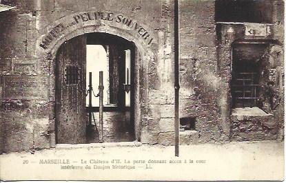 POSTAL A4629: Puerta del Castillo de If en Marsella