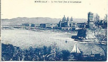 POSTAL A4633: Fuerte Saint Jean en Marsella