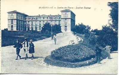 POSTAL A4635: Jardines del Faro en Marsella