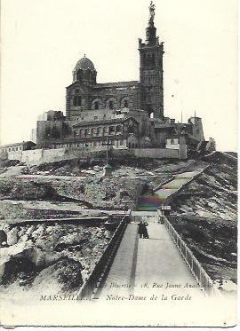POSTAL A4639: Marsella. Notre Dame de la Garde