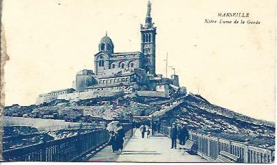 POSTAL A4642: Marsella. Santuario de Notre Dame de la Garde