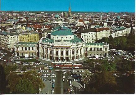 POSTAL A4667: Teatro Imperial de Viena
