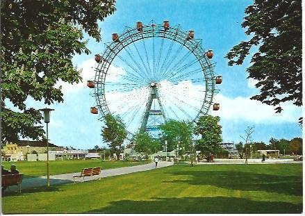 POSTAL A4669: Noria de Viena
