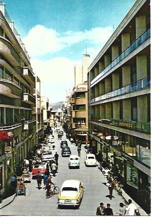 POSTAL A4694: Calle Ledra de Nicosia, Chipre