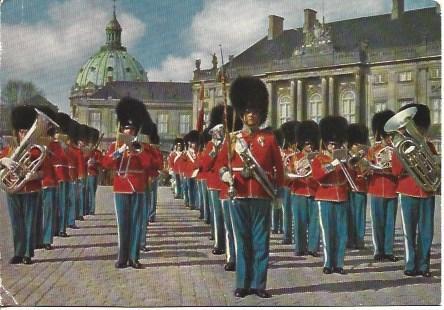 POSTAL A4700: Guardias del Castillo de Copenhague