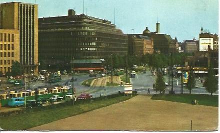 POSTAL A4707: Centro de Helsinki