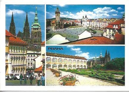 POSTAL A4674: Plaza de la Vieja Ciudad en Praga