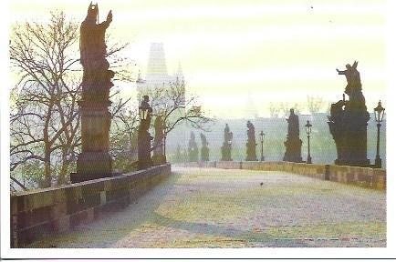 POSTAL A4678: Karlov Most en Praga