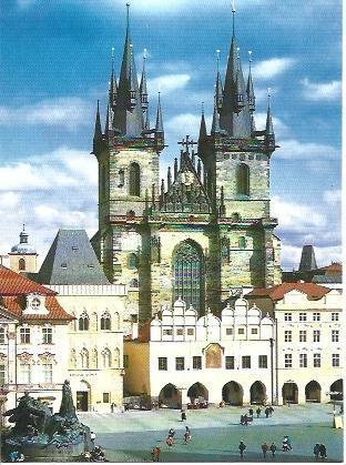 POSTAL A4682: Praga. Plaza de la Vieja Ciudad