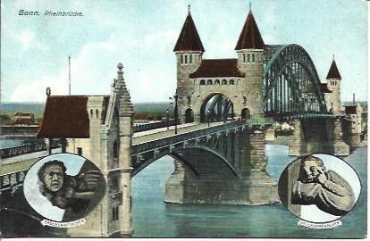 POSTAL A4453: Puente de Bonn