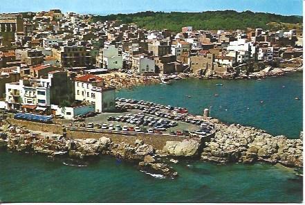 POSTAL A4223: Vista aerea parcial de L'Escala
