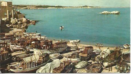 POSTAL A4226: Barcas de pesca en L'Escala