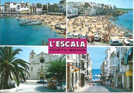 POSTAL A4233: Aspectos de L'Escala