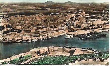 POSTAL A4200: Cartagena, puerto y vista general