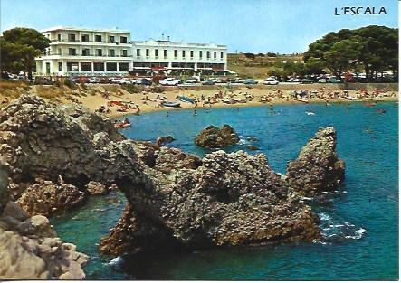 POSTAL A4237: L'Escala, La Foradada