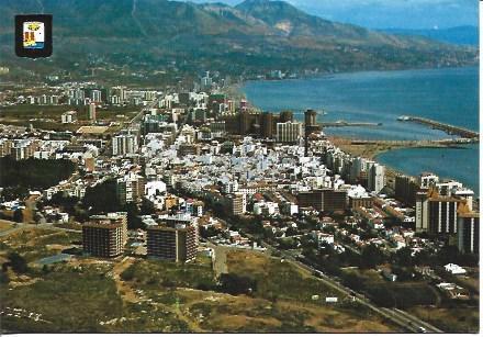 POSTAL A4268: Fuengirola, vista aerea parcial