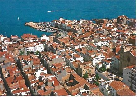 POSTAL A4262: Costa Brava, L'Escala desde el aire