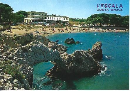 POSTAL A4255: L'Escala. Portixol