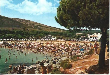 POSTAL A4250: Playa Montgro en L'Escala