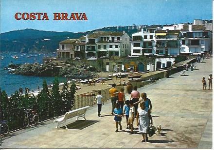 POSTAL A4136: Vista de Calella de Palafrugell