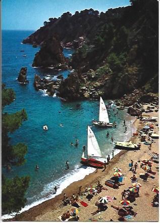 POSTAL A4142: Calella de Palafrugell. El Golfet