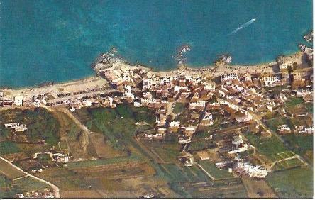 POSTAL A4144: Calella de Palafrugell. Vista aerea