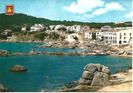 POSTAL A4148: Calella de Palafrugell. Vista parcial