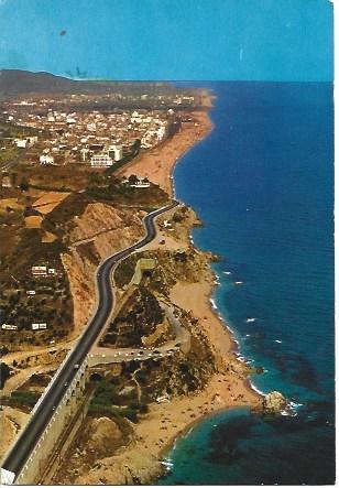 POSTAL A4133: Vista aerea de Calella de Mar