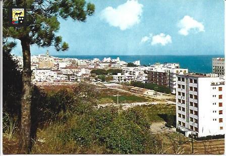 POSTAL A4132: Vista parcial de Calella, Barcelona
