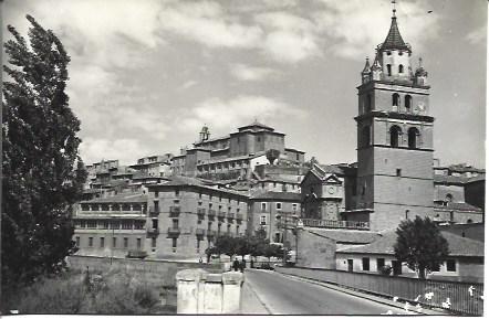 POSTAL A4113: Catedral y palacio de Calahorra