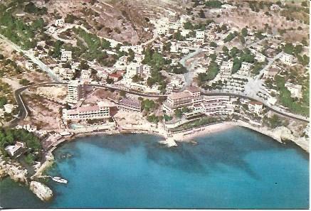 POSTAL A4118: Cala Mayor en Mallorca vista desde el aire