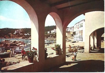 POSTAL A4151: Rincon en Calella de Palafrugell