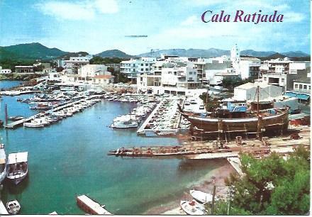 POSTAL A4120: Cala Ratjada en Mallorca