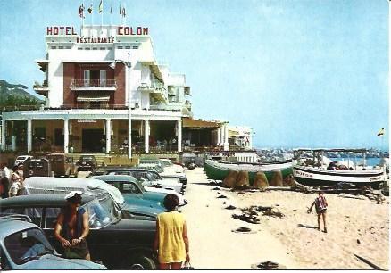 POSTAL A4124: Hotel Colon en Caldetes, Barcelona