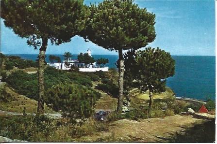 POSTAL A4128: El Faro de Calella, Barcelona