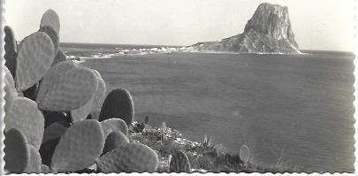 POSTAL A4180: Calpe.Peñon de Ifach