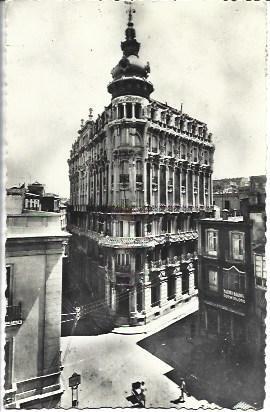 POSTAL A4181: Caja de Ahorros y Gran Hotel de Cartagena