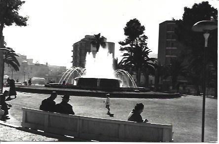 POSTAL A4183: Fuente de la Plaza de España en Cartagena