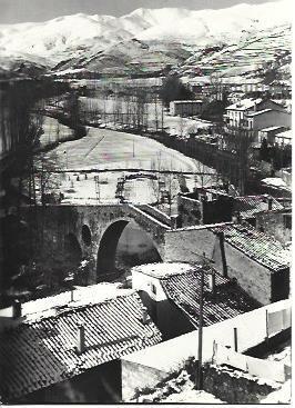 POSTAL A4163: El puente de Camprodon