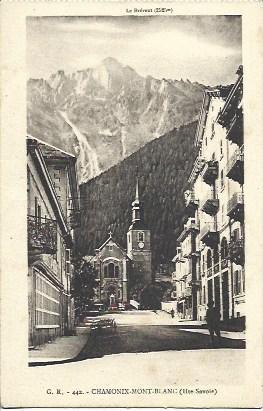 POSTAL A4393: Le Brevest en Chamonix Montblanc